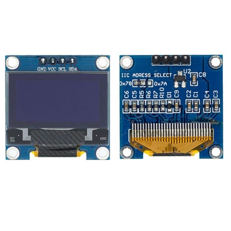 OLED დისპლეი 0.96" (თეთრი)
