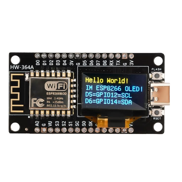 NodeMCU ESP8266 + OLED 0.96"